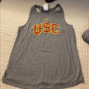 USC Under armour tank top